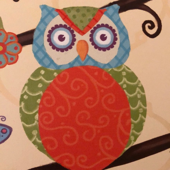 Owl 3 Piece Canvas Wall Set NWT - Picture 3 of 3